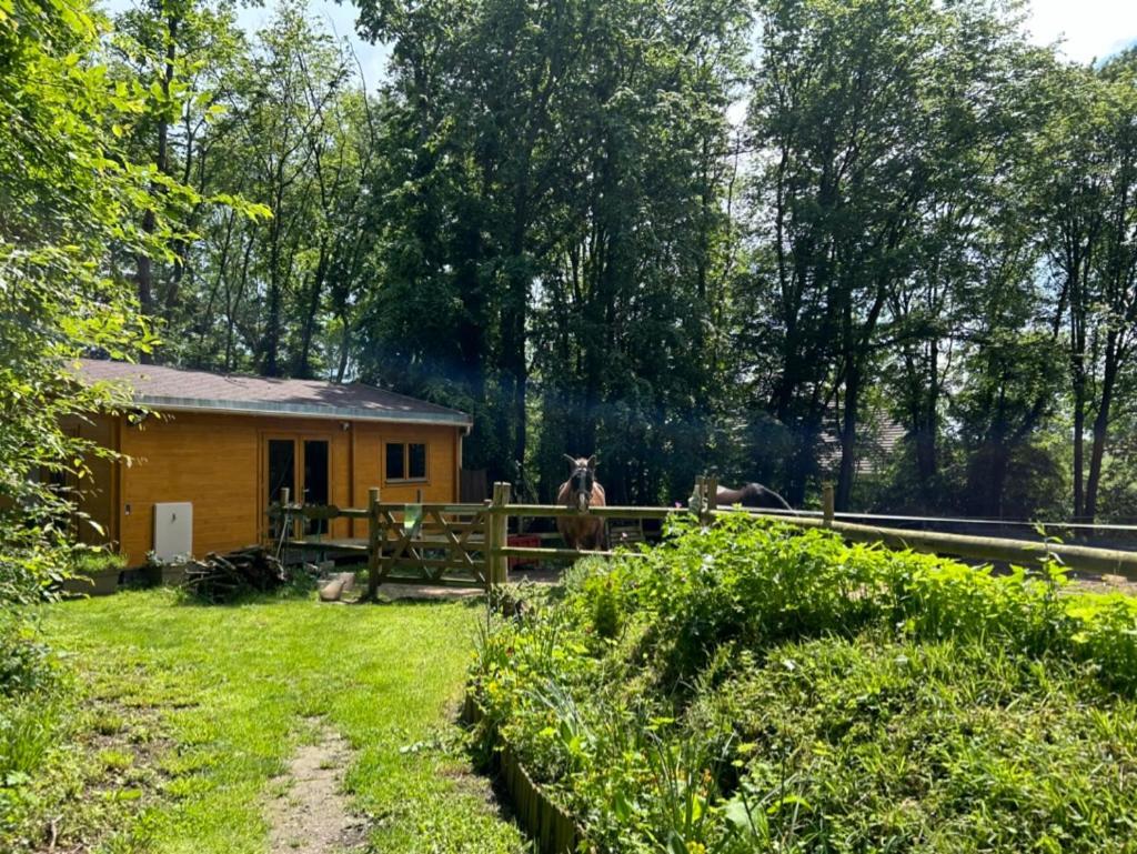 Gites Du Bois Des Perruches Saint-Vincent-des-Bois Bagian luar foto